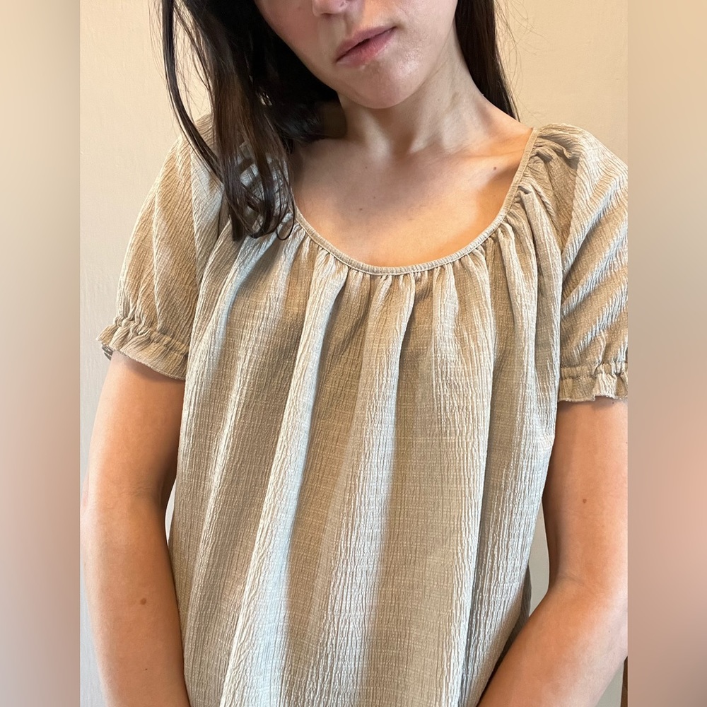 Madewell textured top